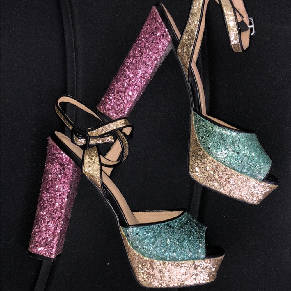 Charlotte Russe sparkly heels